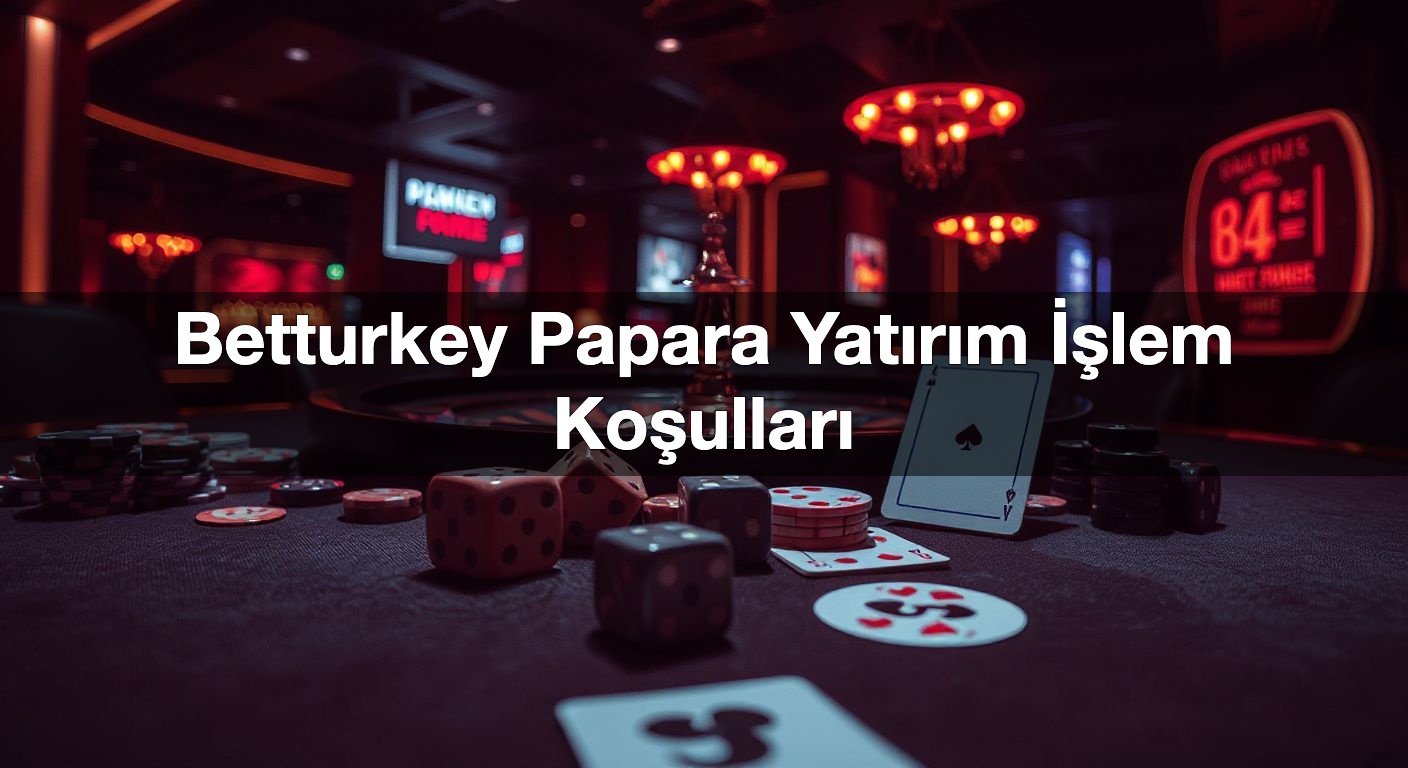 Betturkey Papara Yatırım İşlem Koşulları 2 Betturkey Papara Yatırım İşlem Koşulları